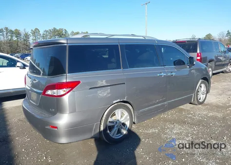 2012 Nissan Quest Le from USA, damaged, VIN JN8AE2KP8C9034476